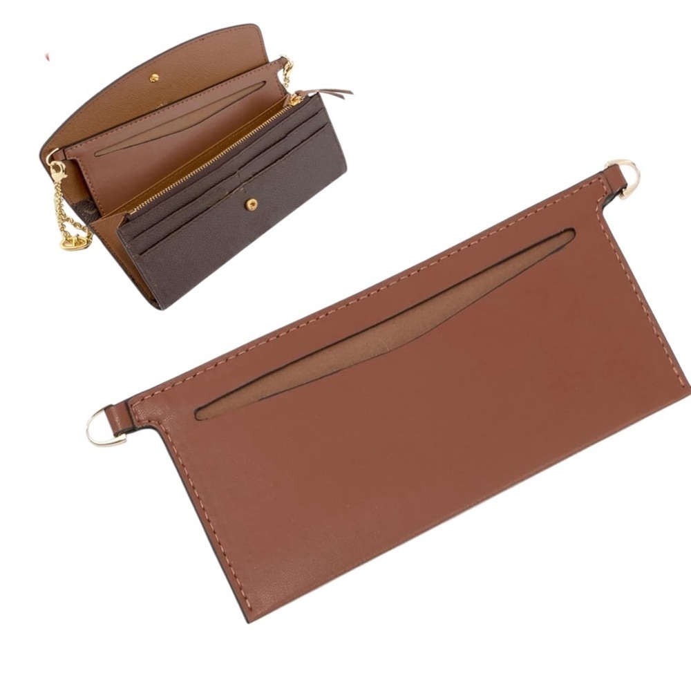 Elegant Brown Leather Wallet insert🥳🥳❌❌